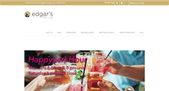 Desktop Screenshot of edgarsgrille.com